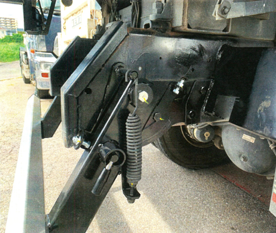 大型車可動式バンパー取扱い